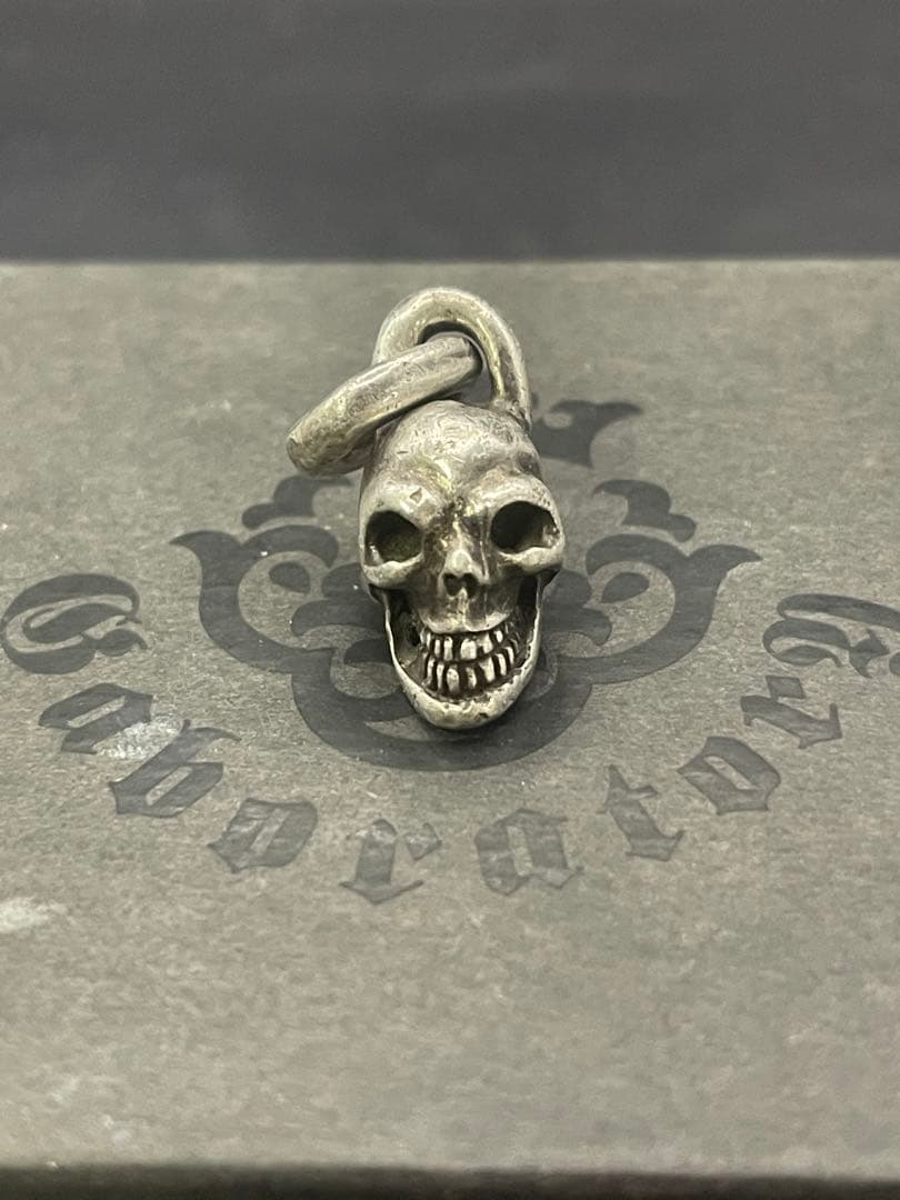 ユ*ウ様 Gaboratory 大粒　シングルスカル　ハッピースカル　ペンダント