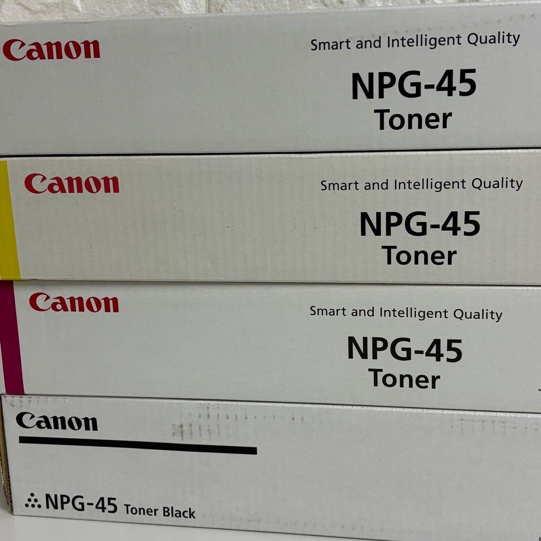 CANON 純正 トナー NPG-45 4色　キャノン