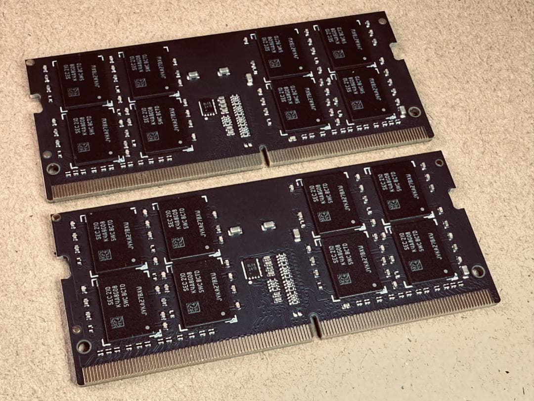 【新品取外1】DDR4-3200 16GBx2枚 32GB SO-DIMMメモリ