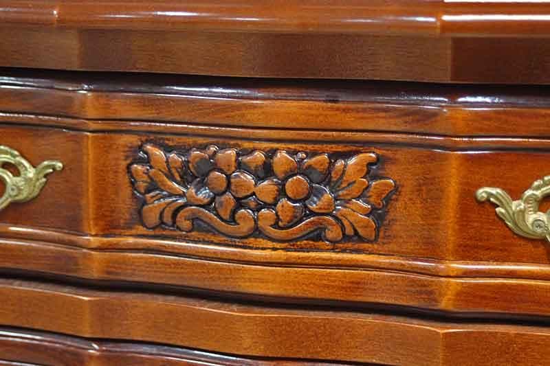 イタリア チェスト ナイトテーブル ネコ脚 クラシック アンティーク 225