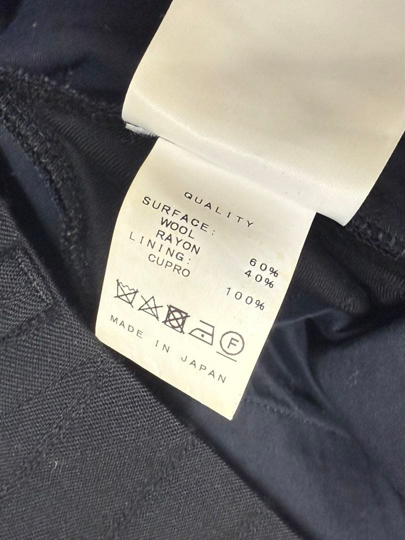 JULIUS PRE SPRING 2019 ラップパンツ　ブラック　ユリウス