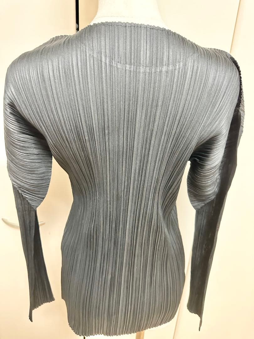issey miyakeプリーツプリーズトップス  長袖 M