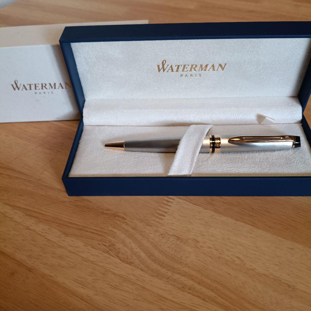 Waterman ボールペン グレー メタル