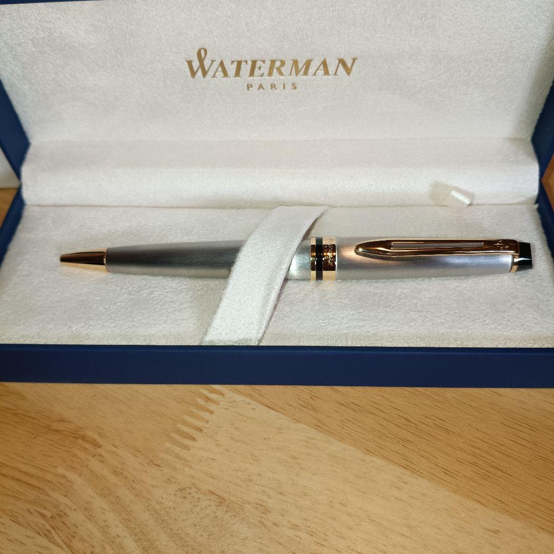 Waterman ボールペン グレー メタル