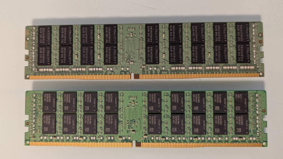 Samsung メモリー DDR4 32GB×2枚 計64GB(管理番号:13)