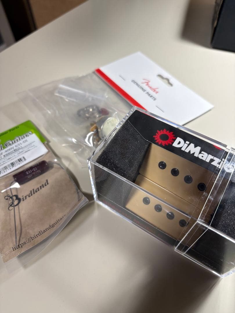 ＤiMarzio ディマジオ ベース用ピックアップ DP122 クリーム　プレベ