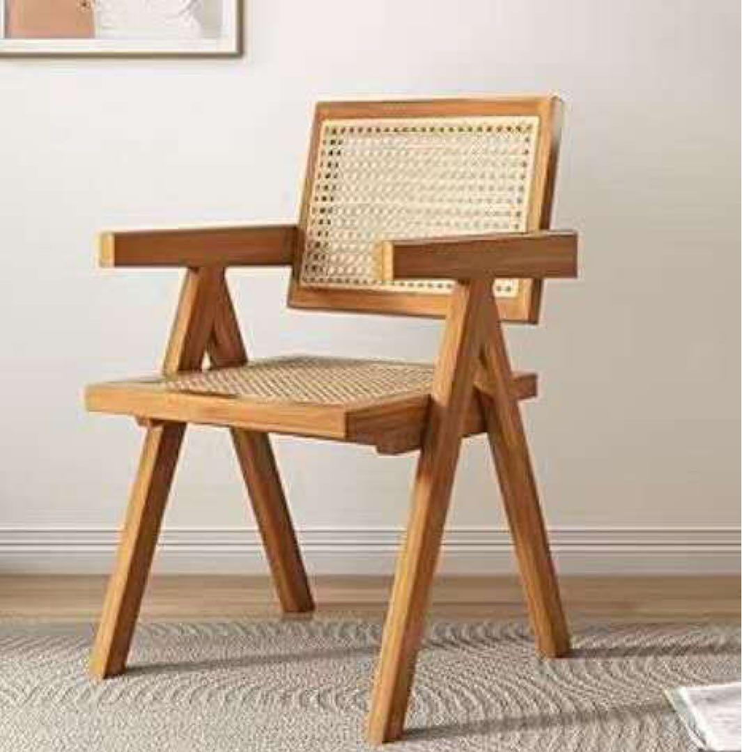 木製アームチェア 45cm座面