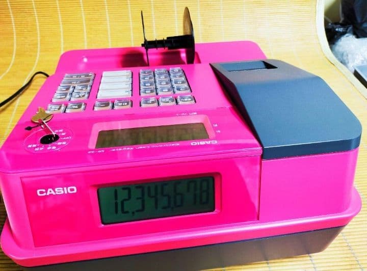 カシオレジスター　SE-G2　コンパクト　人気機種　感熱紙　036633