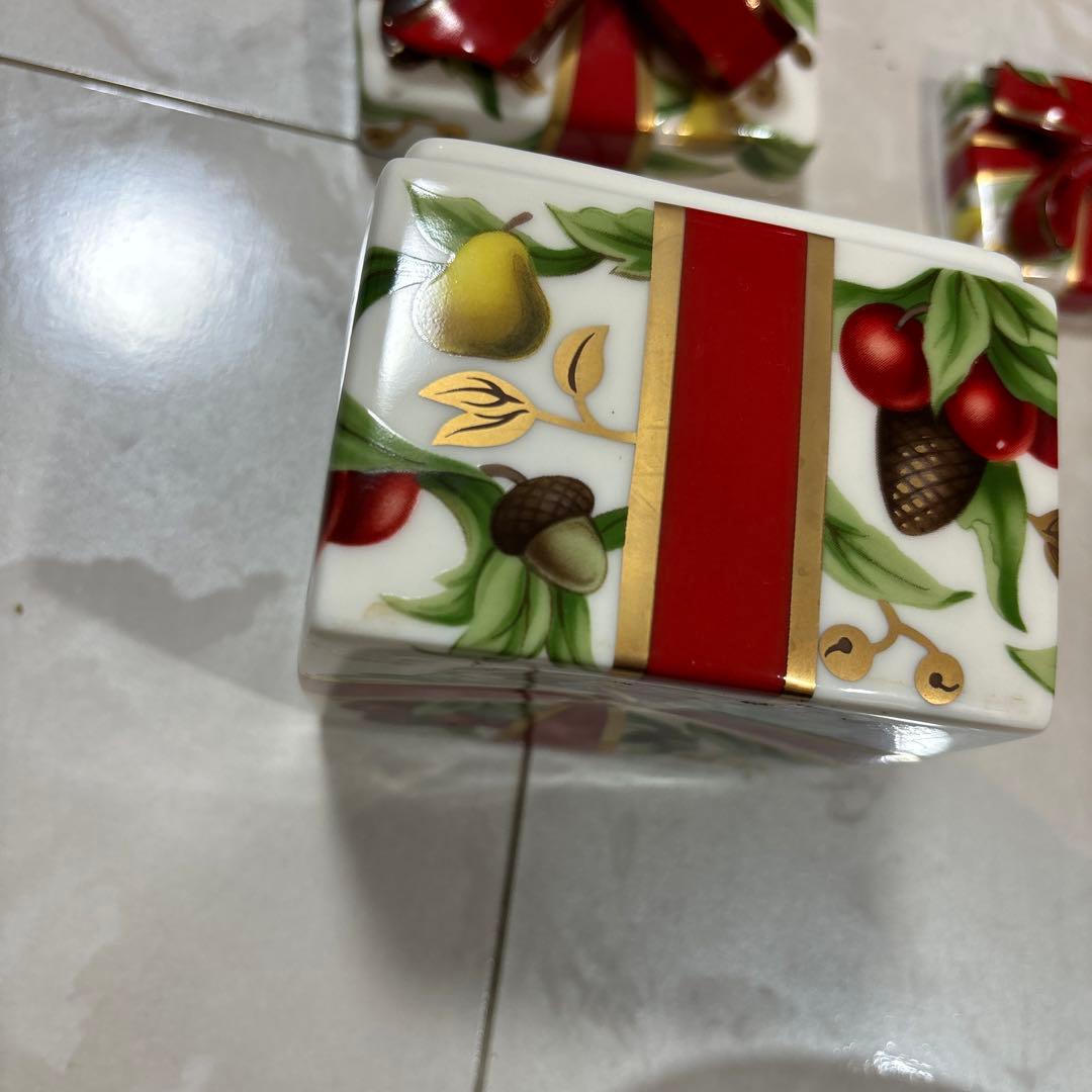 Tiffany＆Co ティファニー　陶器製　小物入れ　アクセサリーケース