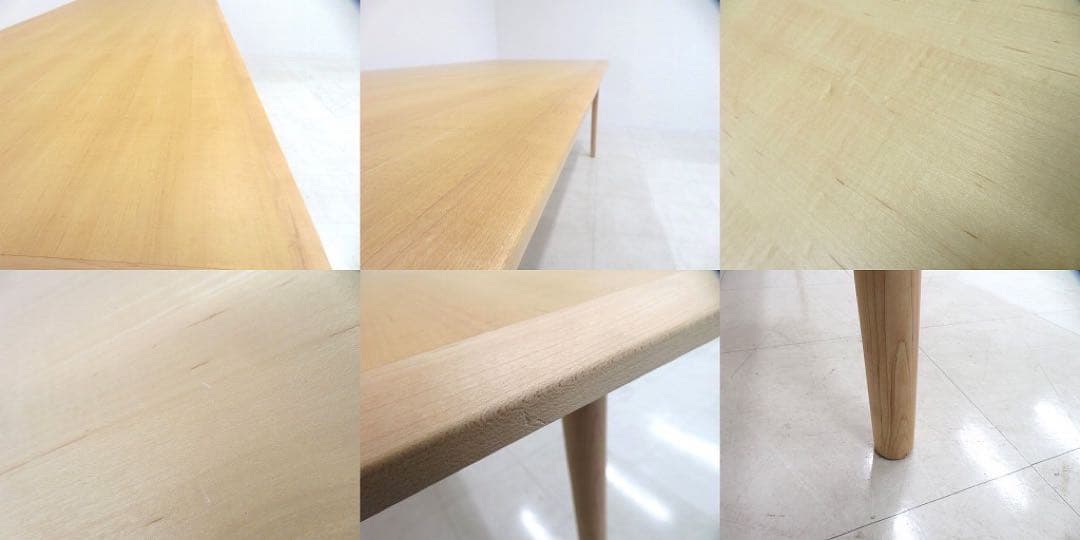 マルニ木工 ジャスパーモリソン メープル ライトウッド　ダイニングテーブル