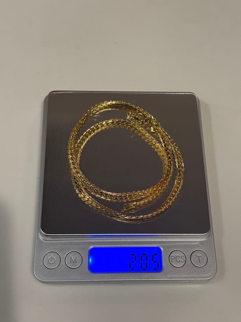 ゴールドネックレス　刻印あり　K18 50cm ネックレス 整理品