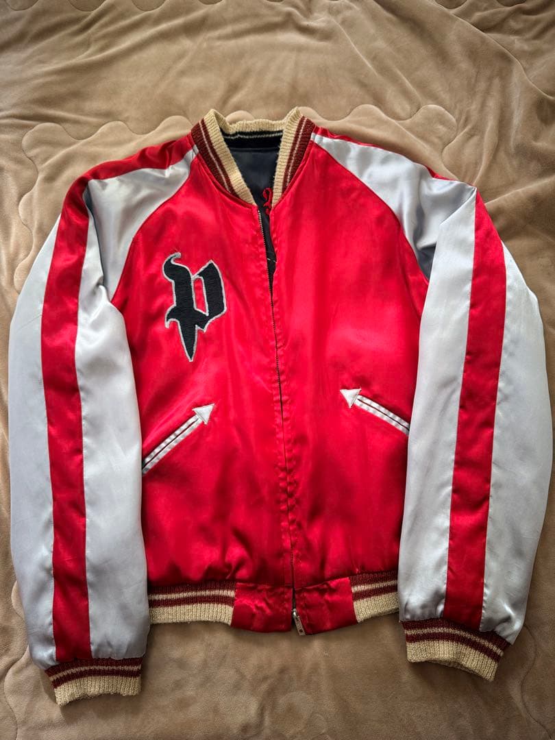 テーラー東洋 Disney 海賊 日本限定 ２面用 スカジャン vintage
