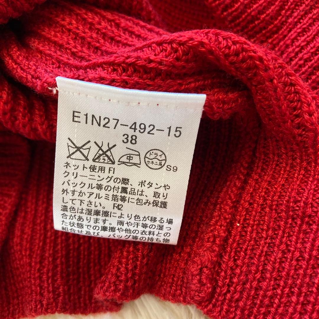 未使用　BURBERRY LONDON タートルネック　ニット　ノバチェック