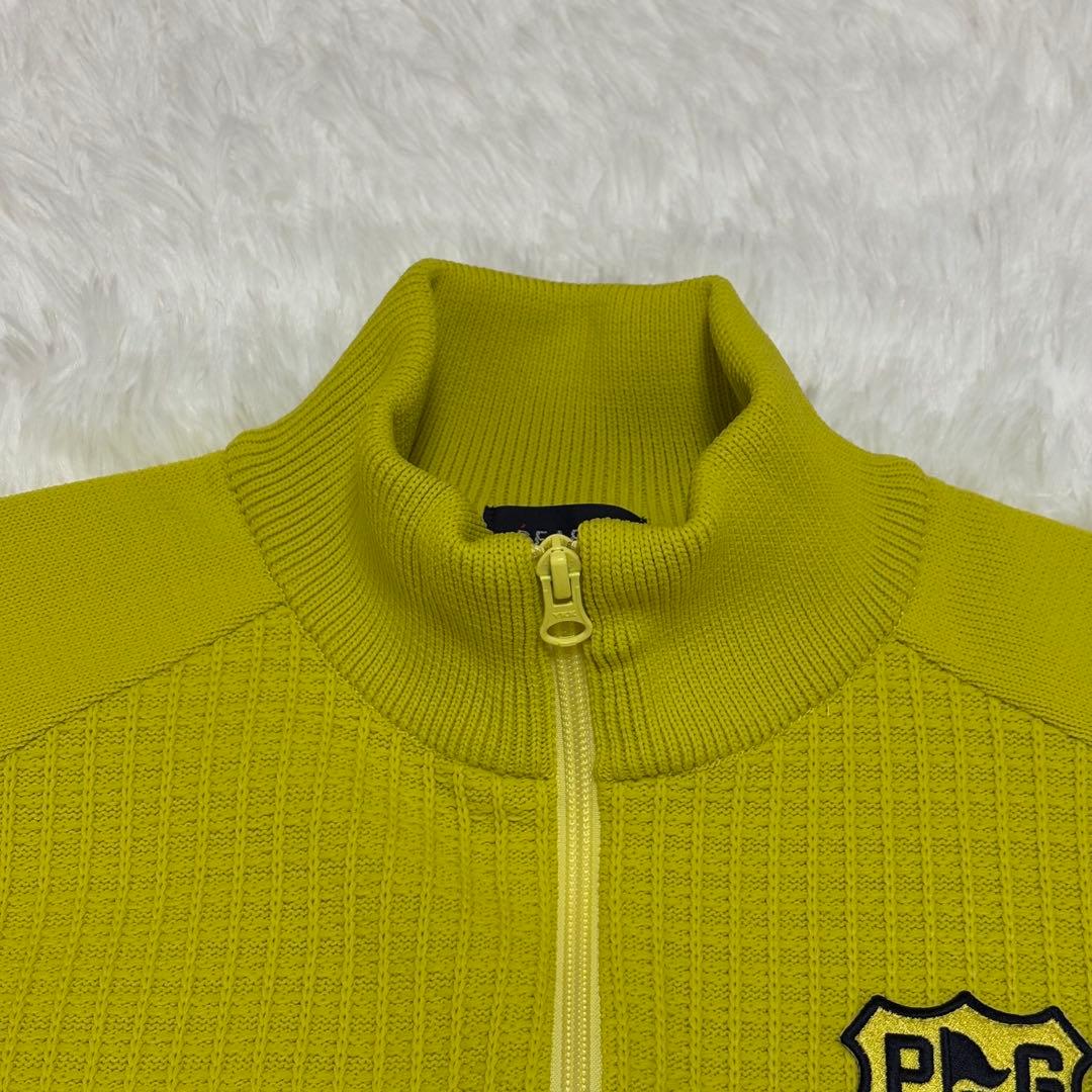 【美品】PEARLY GATES パーリーゲイツ　ニットジップジャケット0ゴルフ