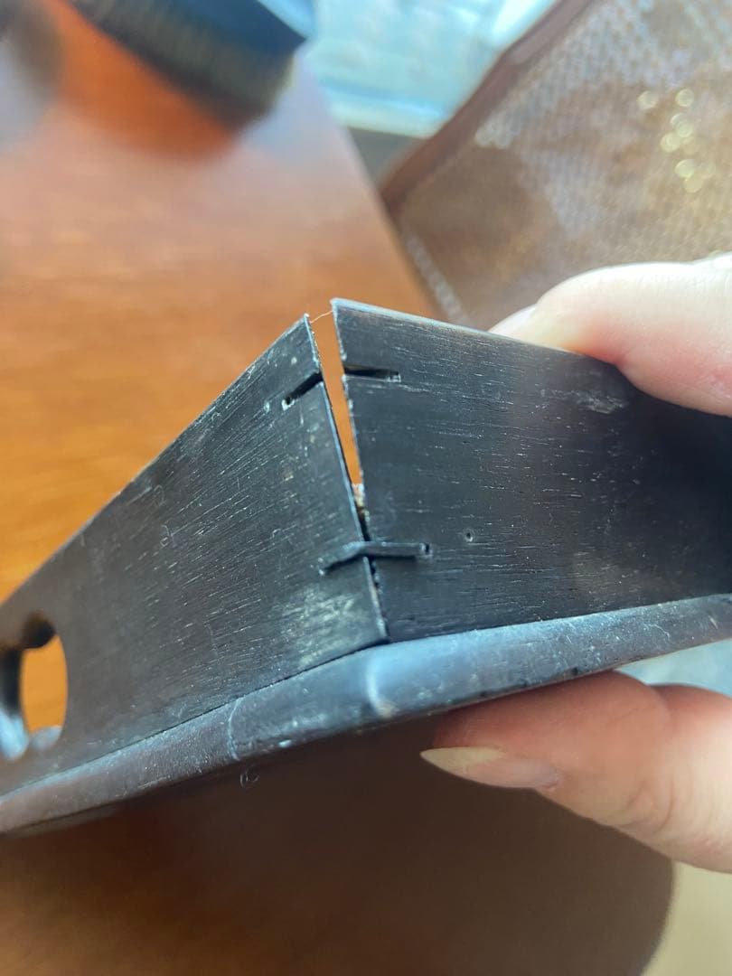 木製ミラーとブラシセット