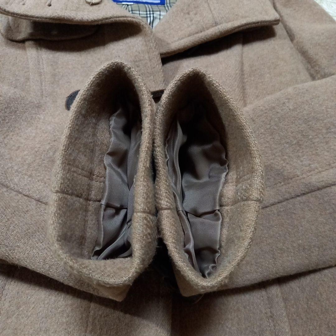 バーバリー　ブルーレーベル　裏地ノバチェック　ダッフルコート　サイズ38(M)