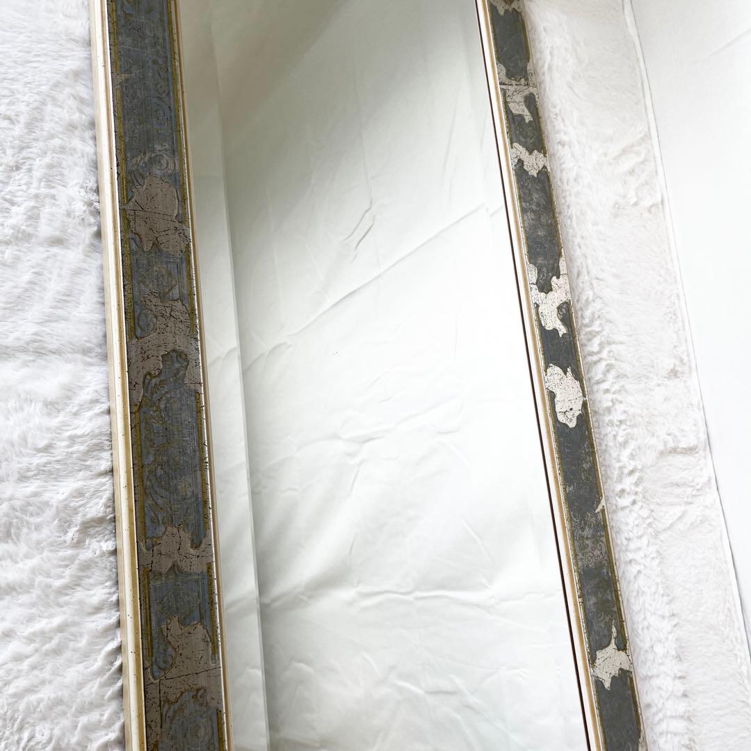 ✨イタリア製✨ウォールミラー 八角形 壁掛け鏡