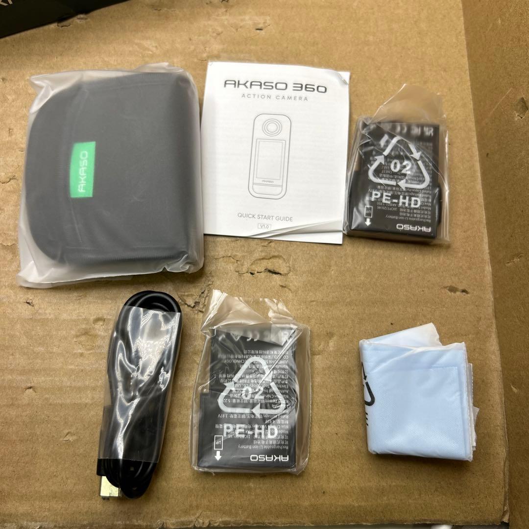ビデオカメラ akaso360