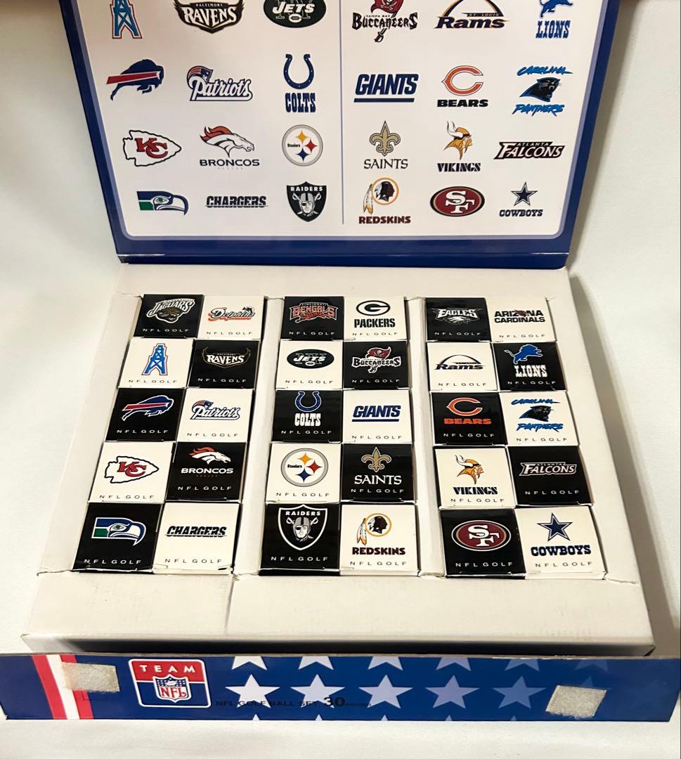 NFL 30 アメリカンフットボール アメフト ゴルフボール