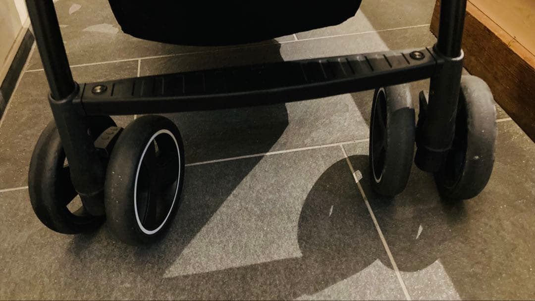 ベビーカー カトージ2SEATER NEXTベージュ レザー調ハンドル
