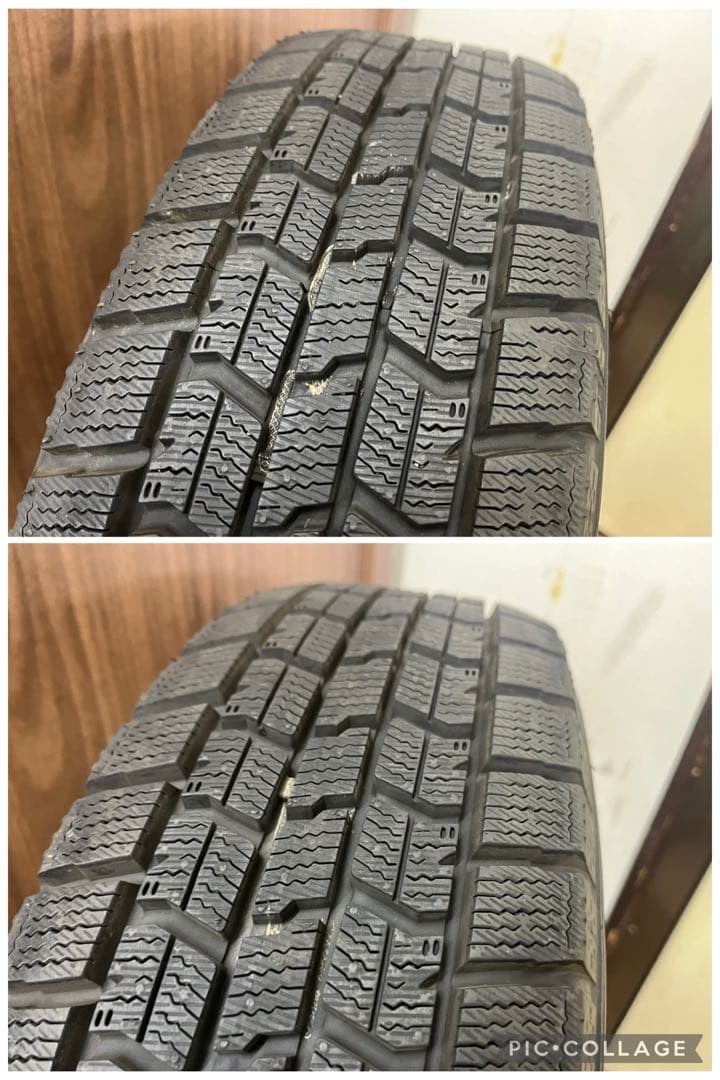 ⑩2020年製 グッドイヤー 中古冬タイヤ 165/65R14 4本セット