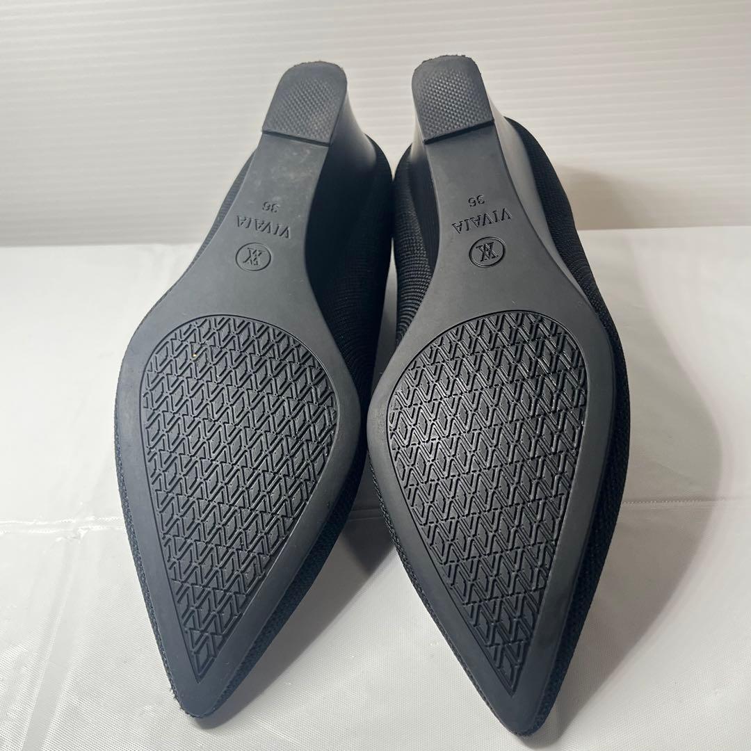 【美品】Vivaia ウェッジソール ポインテッドトゥ 36(23㎝)