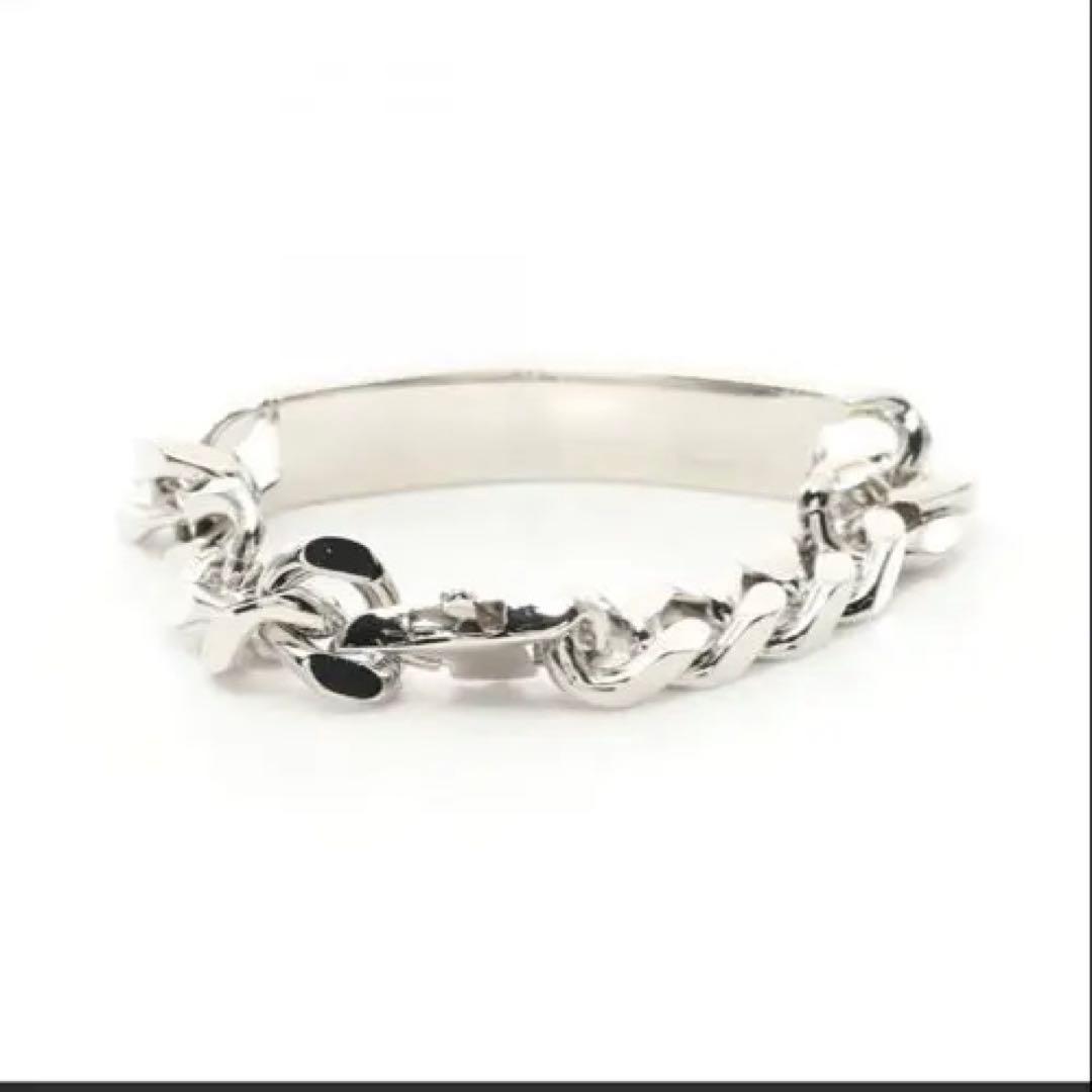 MM6 maison margielaシルバー　バングル　ブレスレット