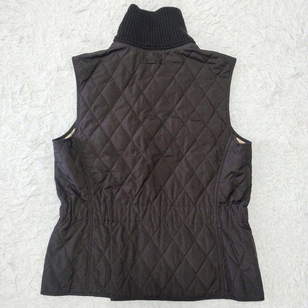 【美品】BURBERRY LONDON 中綿ベスト ノバチェック 40