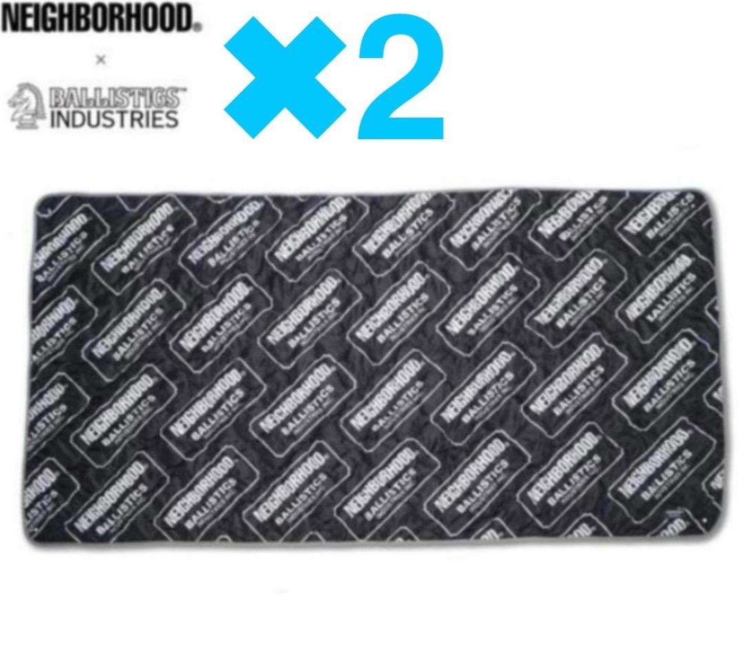 2個 BALLISTICS × NEIGHBORHOOD キルト ブランケット