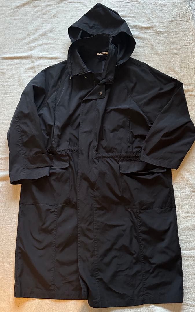 AURALEE フード付きロングコート