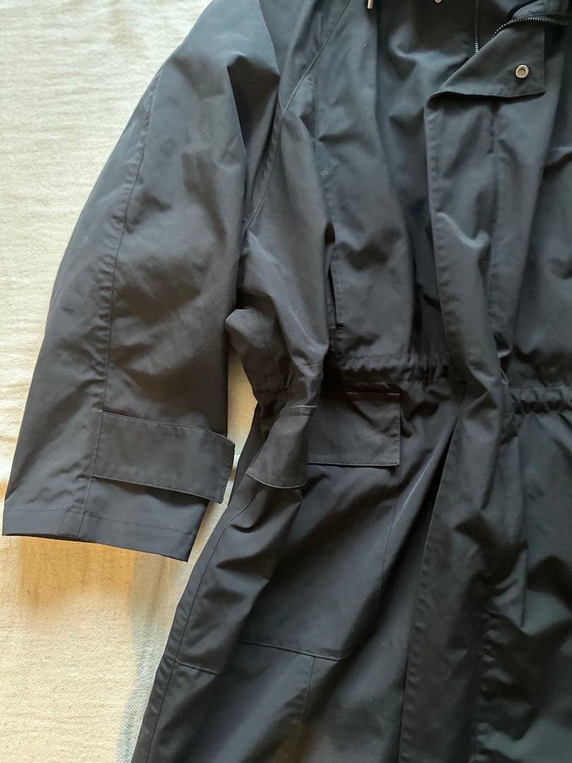 AURALEE フード付きロングコート