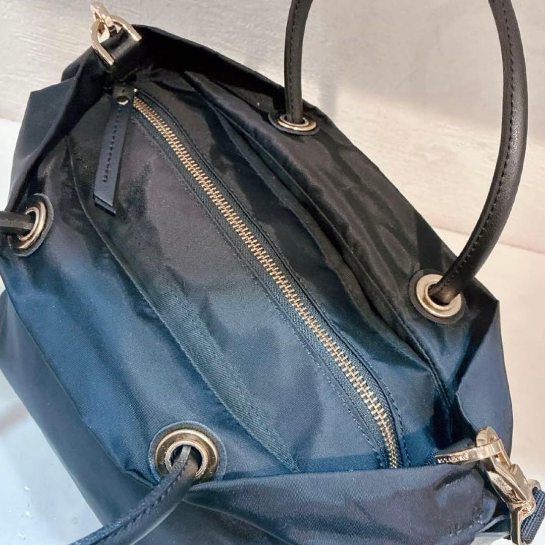 【極美品】VIOLAd’ORO BIANCA トートバッグ S 2WAY 黒