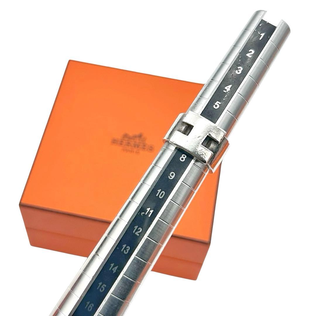 【希少】HERMES ヘラクレス リング Ag925 ヴィンテージ 7号 ワイド