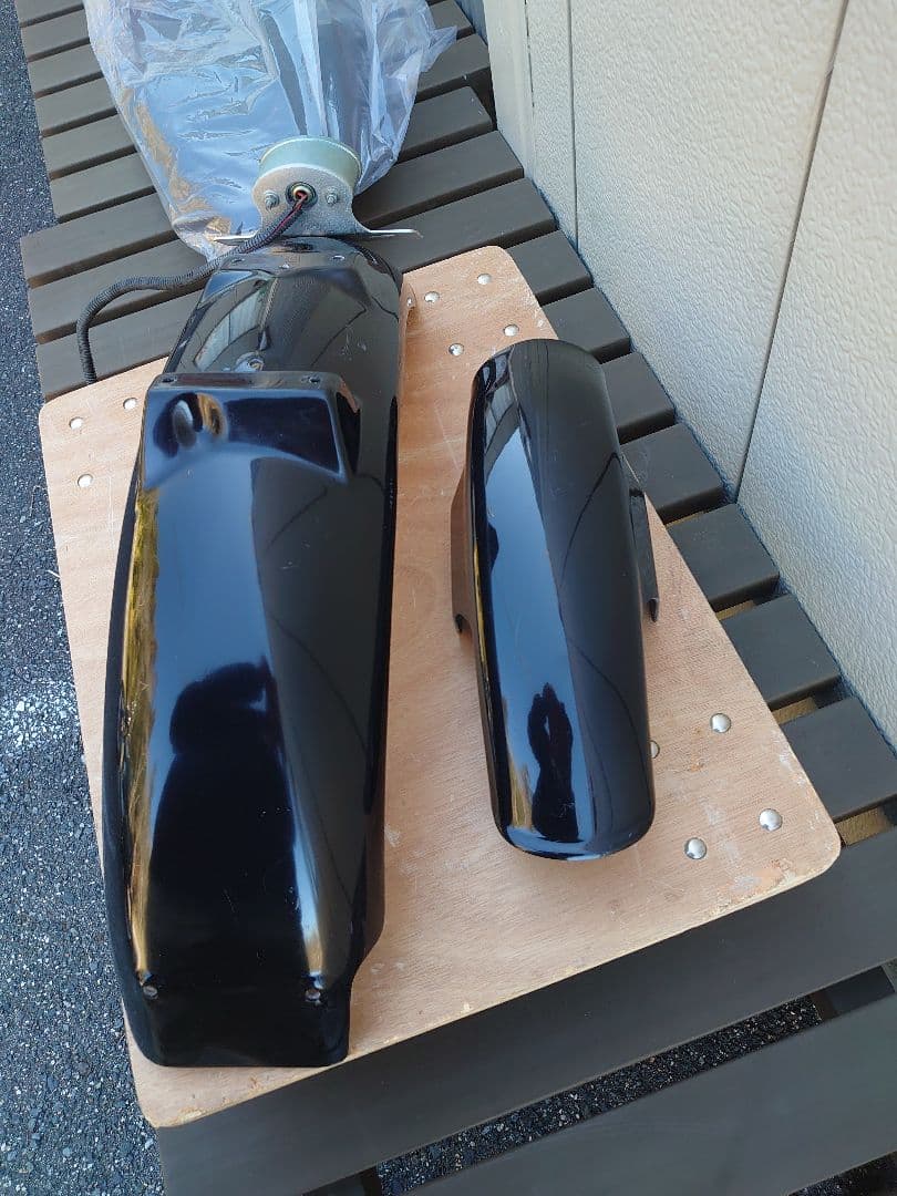 w650 社外フェンダー前後テールランプ付き