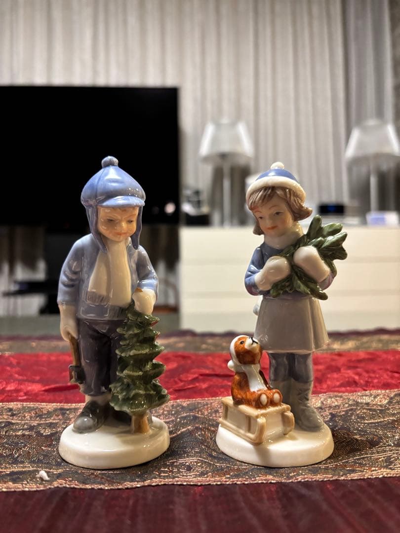 新品　ロイヤルコペンハーゲン　2002年　フィギュリンセット