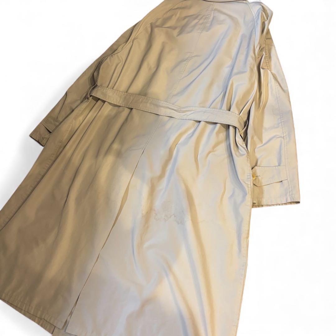 Burbarrys バーバリー ステンカラーコート ノバチェック ベルト 英国製