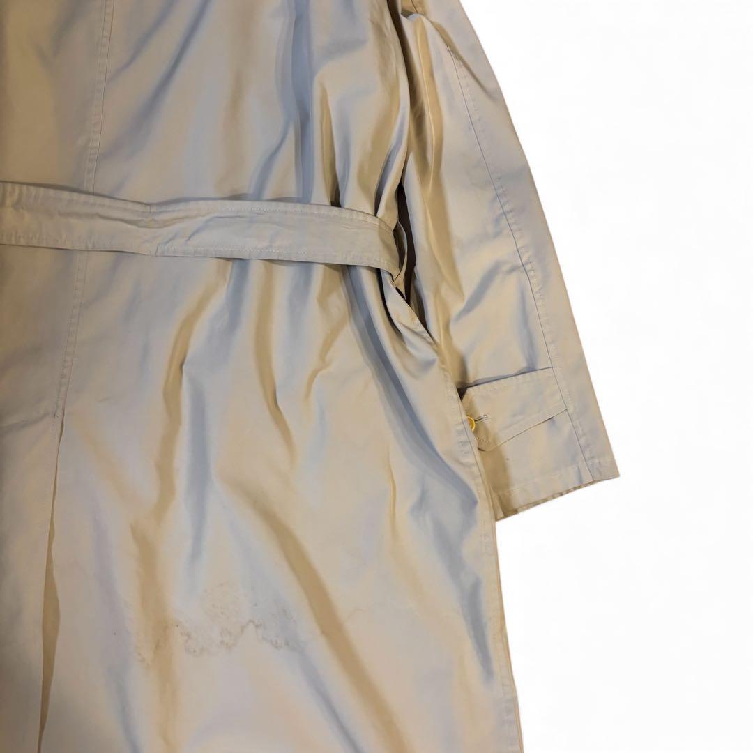 Burbarrys バーバリー ステンカラーコート ノバチェック ベルト 英国製