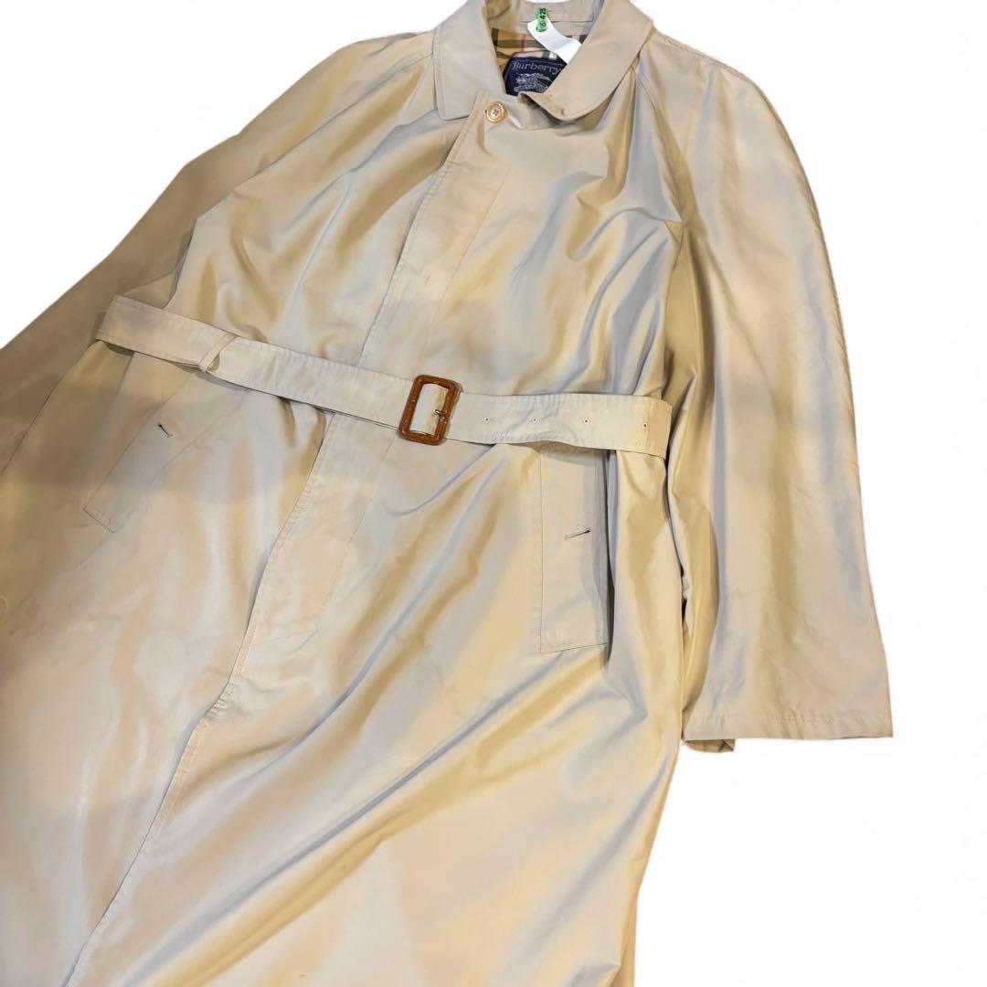Burbarrys バーバリー ステンカラーコート ノバチェック ベルト 英国製