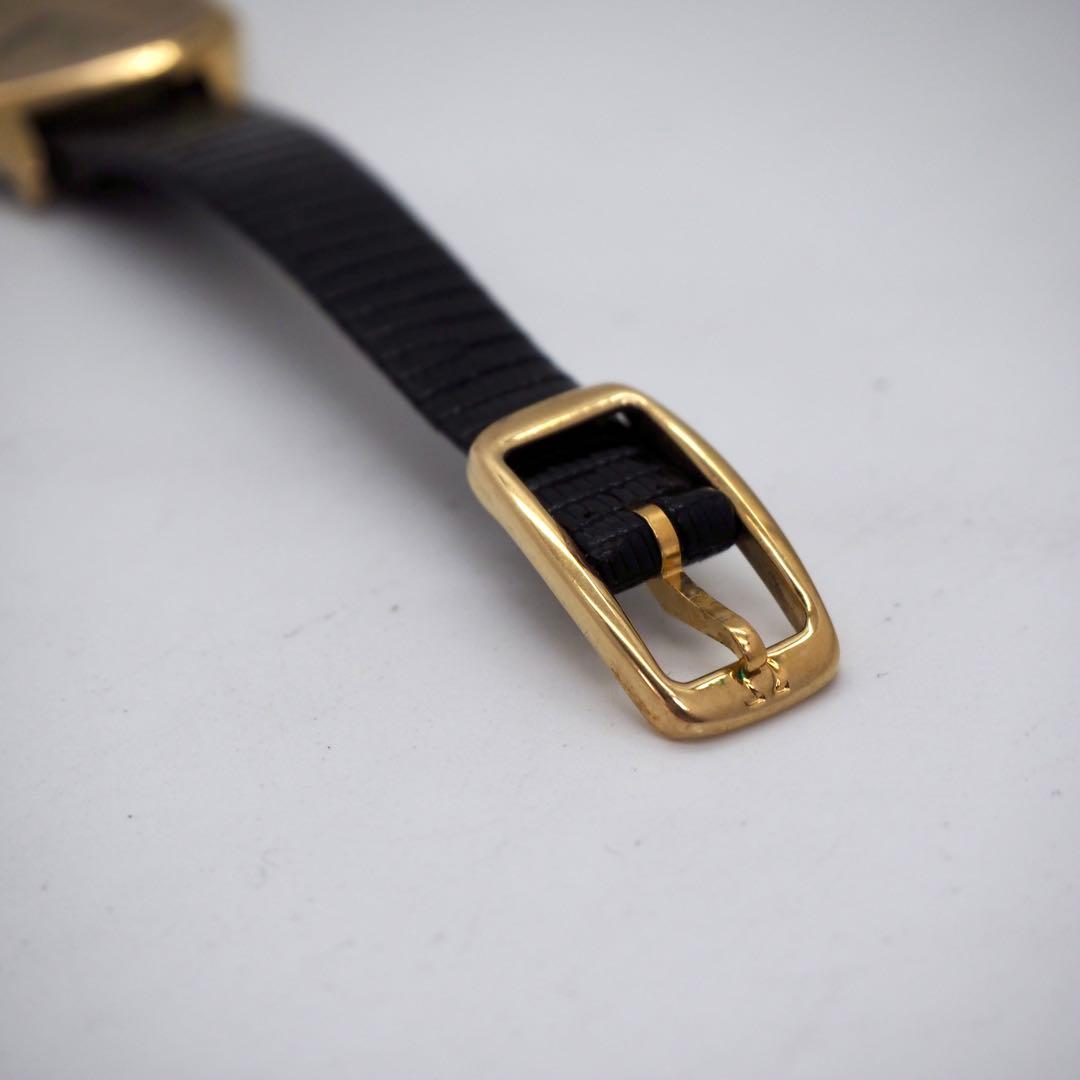 専用181 稼働【美品】OMEGA時計　DeVille ゴールド　スクエア　希少