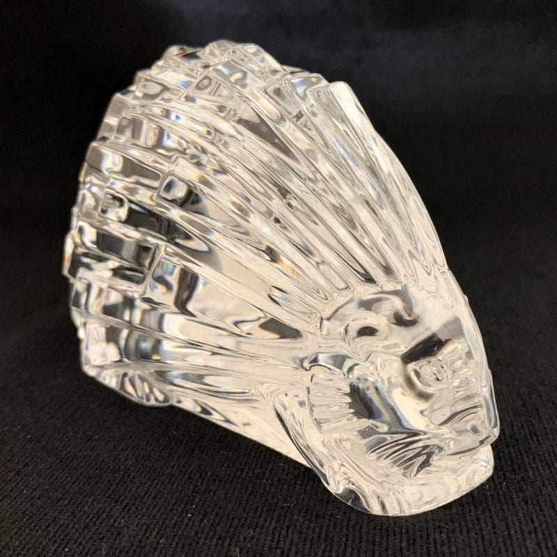 バカラ BACCARAT Hedgehog クリスタル ハリネズミのオブジェ