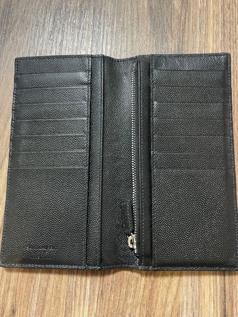SAINT LAURENT サンローラン　黒　長財布　美品