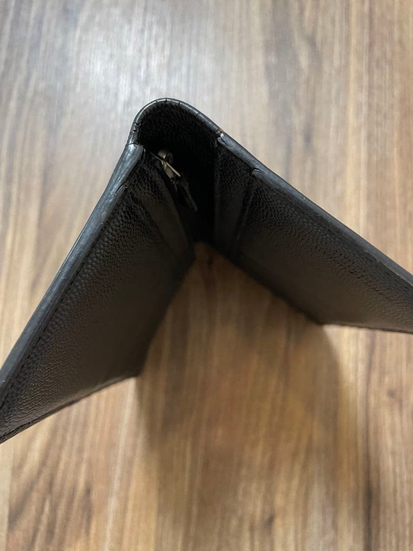 SAINT LAURENT サンローラン　黒　長財布　美品