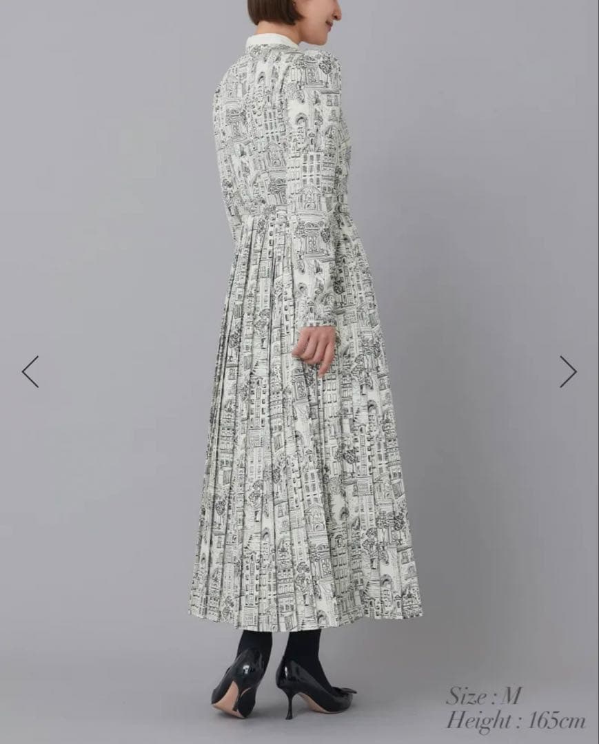 ブラックフライデー期間限定値下げ　セブンテン タウンプリントワンピース