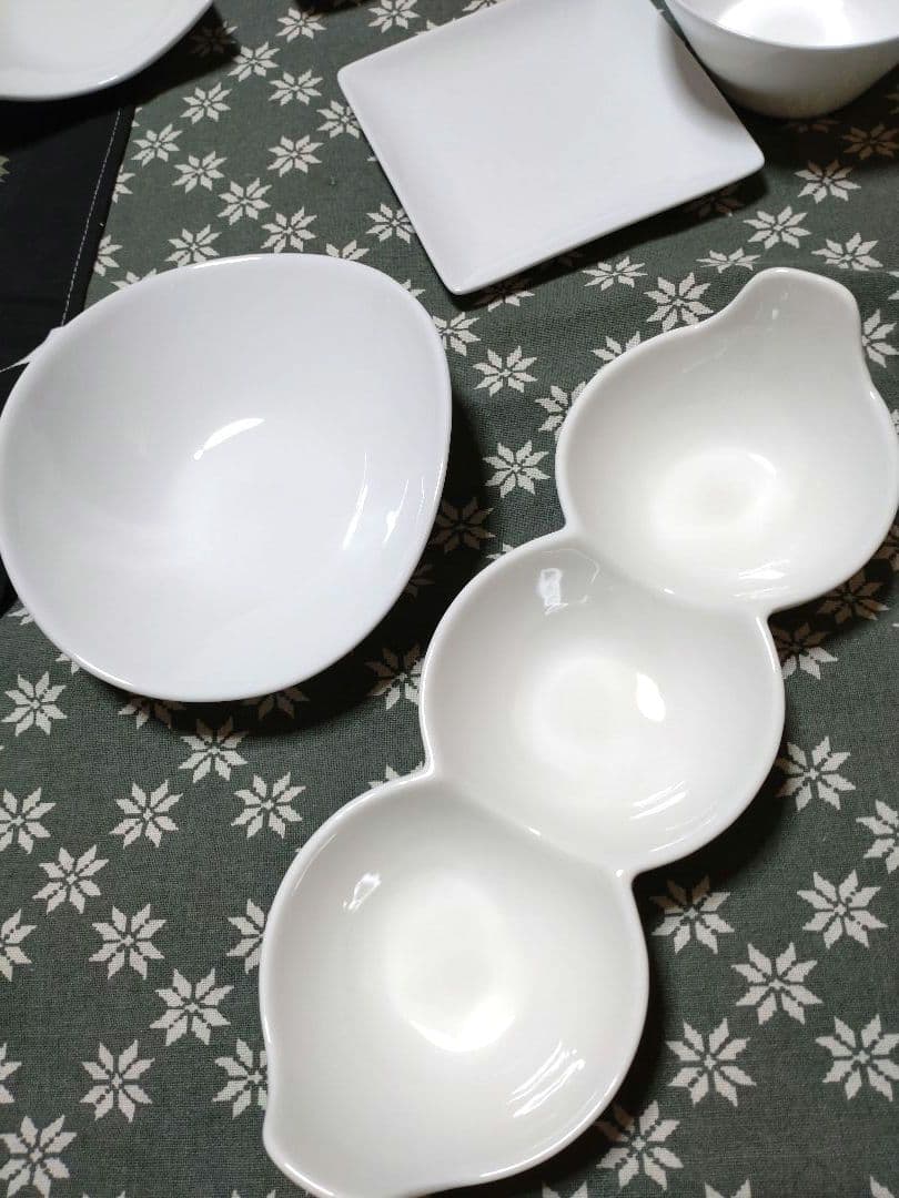 白 食器 19点■まとめ売り 未使用〜中古品 ■陶器 蚤の市 ヴィンテージ