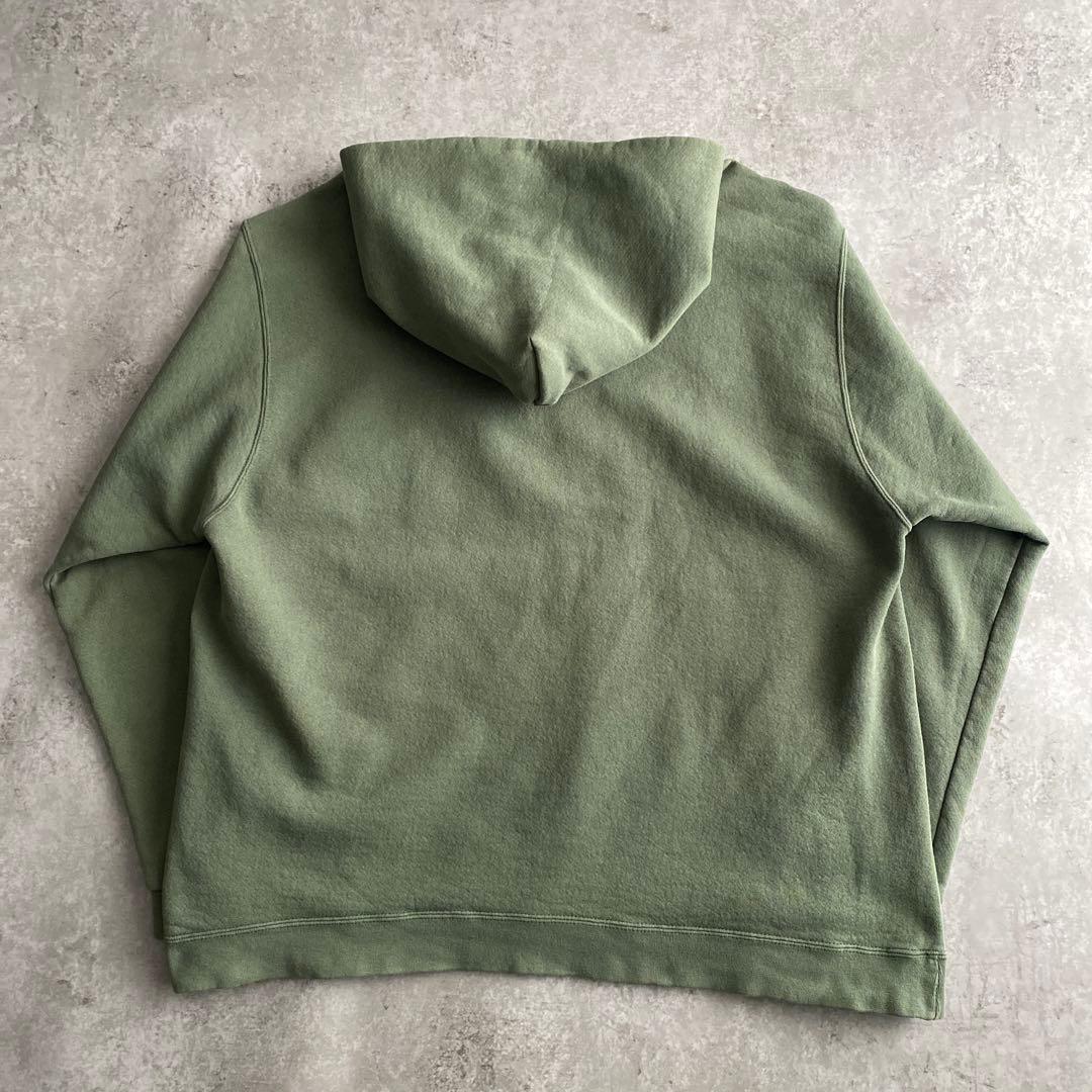 レアカラー 90s NIKE センター スウッシュ パーカー USA製 XL