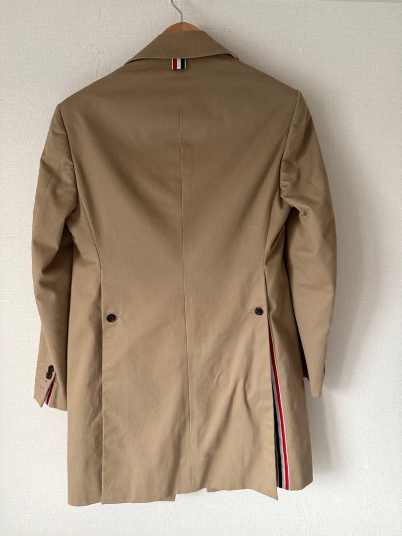 【他社圧倒価格】希少　THOM BROWNE ダブルベンツ　バルカラーコート