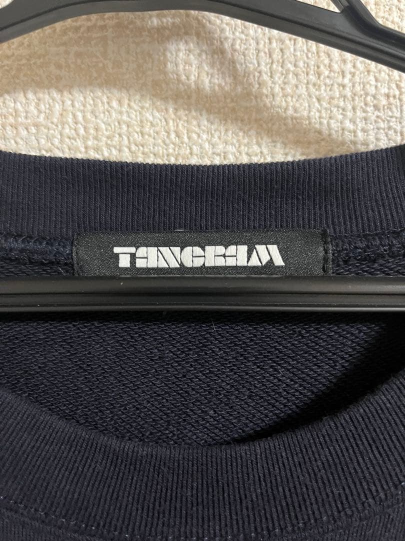 ON THE GRASS スウェット ネイビー TGA-MT152