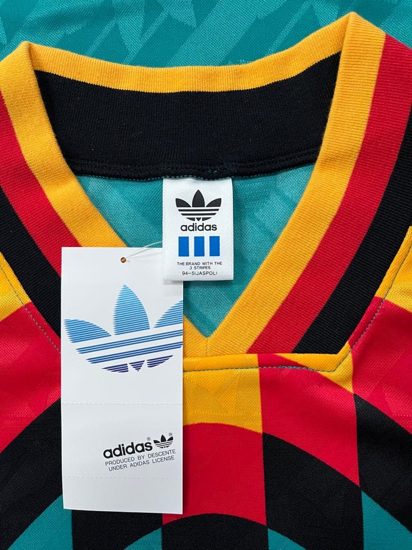 adidas ’94年ワールドカップドイツモデル2ndサッカーシャツLサイズ