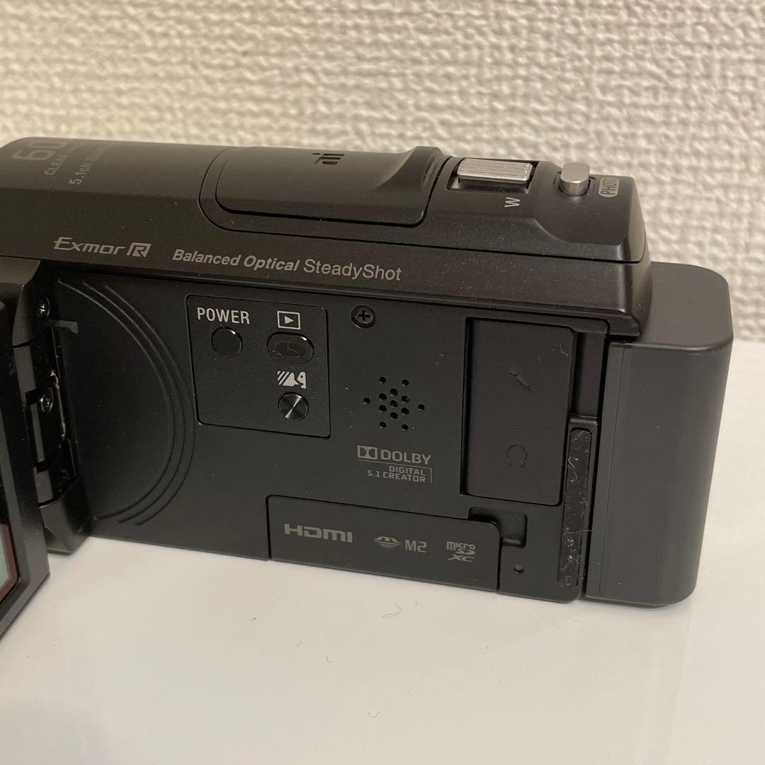 ✨美品✨SONY HDR-CX535 ビデオカメラ　動作品 ブラック 黒 ソニー