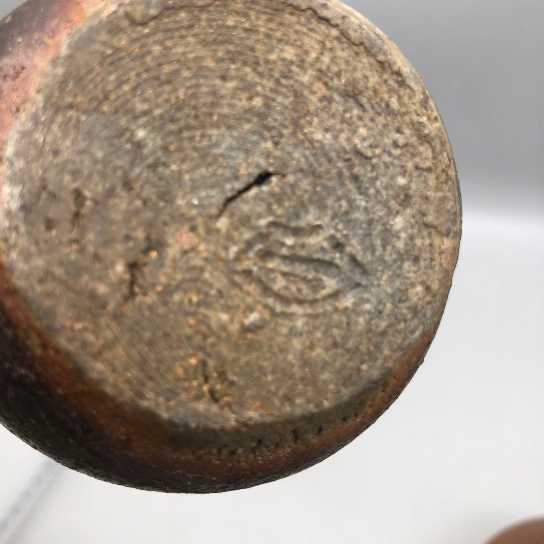 瓢花入ひさご花入れ瓢箪ひょうたん徳利酒器花瓶伝統工芸備前焼陶器ビンテージ置物